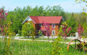 "Farm House Cottage" on Upper Herring Lake Website